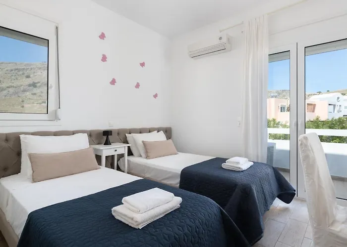 Melodia, 4 Bedroom With Private Pool Villa Líndos